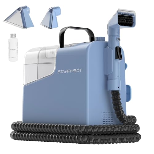 Starrybot Portable Carpet and Upholstery Cleaner - 15Kpa Powerful Pet Spot and Stain Removal Machine