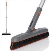 Eazer Grout Brush with Long Handle - 180° Rotation Tile Grout Cleaning Brush for Bathroom Tile Floors