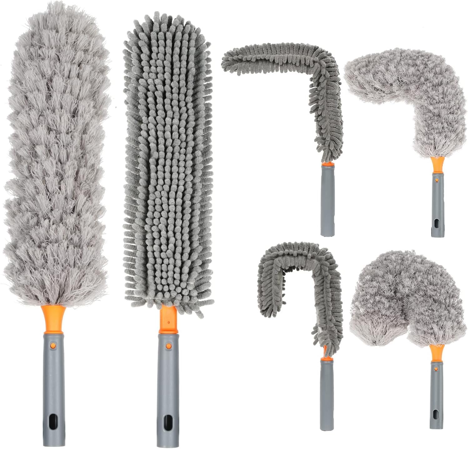 Dusting Attachments 3-Piece Kit for Effortless Cleaning and Home Maintenance