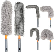 Dusting Attachments 3-Piece Kit for Effortless Cleaning and Home Maintenance