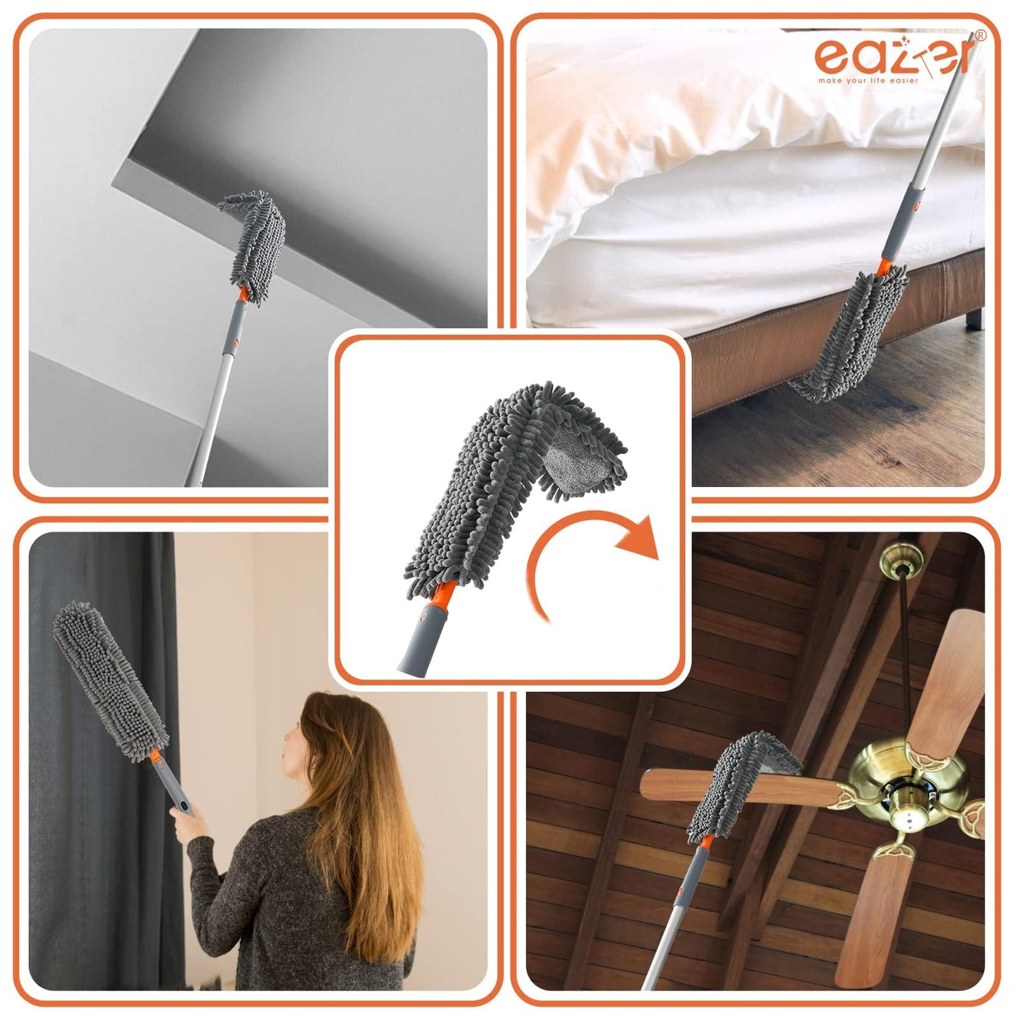 Dusting Attachments 3-Piece Kit for Effortless Cleaning and Home Maintenance