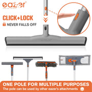 Eazer Double EVA Squeegee Head Accessory for Effortless Cleaning - No Pole Included