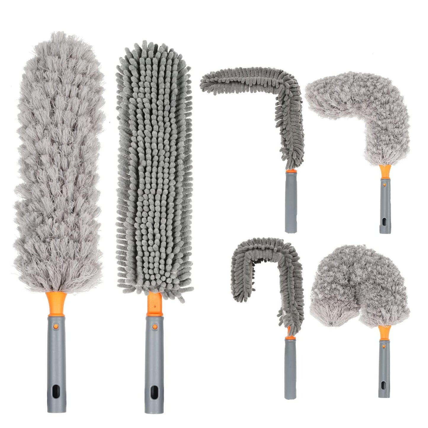 Dusting Attachments 3-Piece Kit for Effortless Cleaning and Home Maintenance