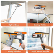Eazer Microfiber Window Squeegee Cloth for Streak-Free Results