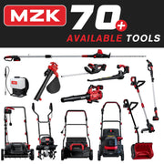 MZK 15-Inch 2-in-1 Electric Dethatcher and Scarifier with Removable 5-Position Height Adjustment and 12-Gallon Thatch Collection Bag for Healthy Lawns (DS15A06)