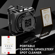 Starrybot Portable Carpet Cleaner Machine - 15Kpa Powerful Suction with Steam & Heating Technology, Versatile Tools for Pets, Couch, Car, Self-Cleaning Compact Spot Cleaner for Stairs, Furniture & Rugs