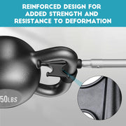 TelesPro Nylon Boat Hook Attachment - Durable and Versatile for 12FT, 24FT, 30FT Extension Poles (Poles Sold Separately)