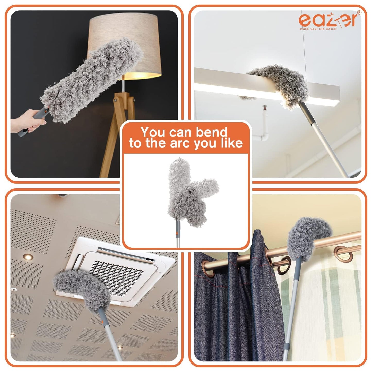 Dusting Attachments 3-Piece Kit for Effortless Cleaning and Home Maintenance